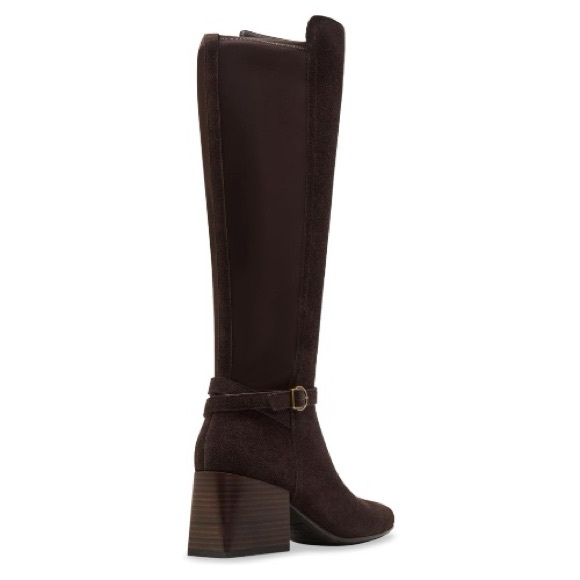 Blondo Women's Twyla Knee High Boots Size 6.5 Color Java Suede Waterproof NIB - Picture 2 of 9